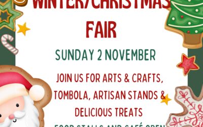 Winter / Christmas Fayre 2nd Nov 2025