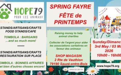 SPRING FAYRE Sunday 3rd May 2026!!!
